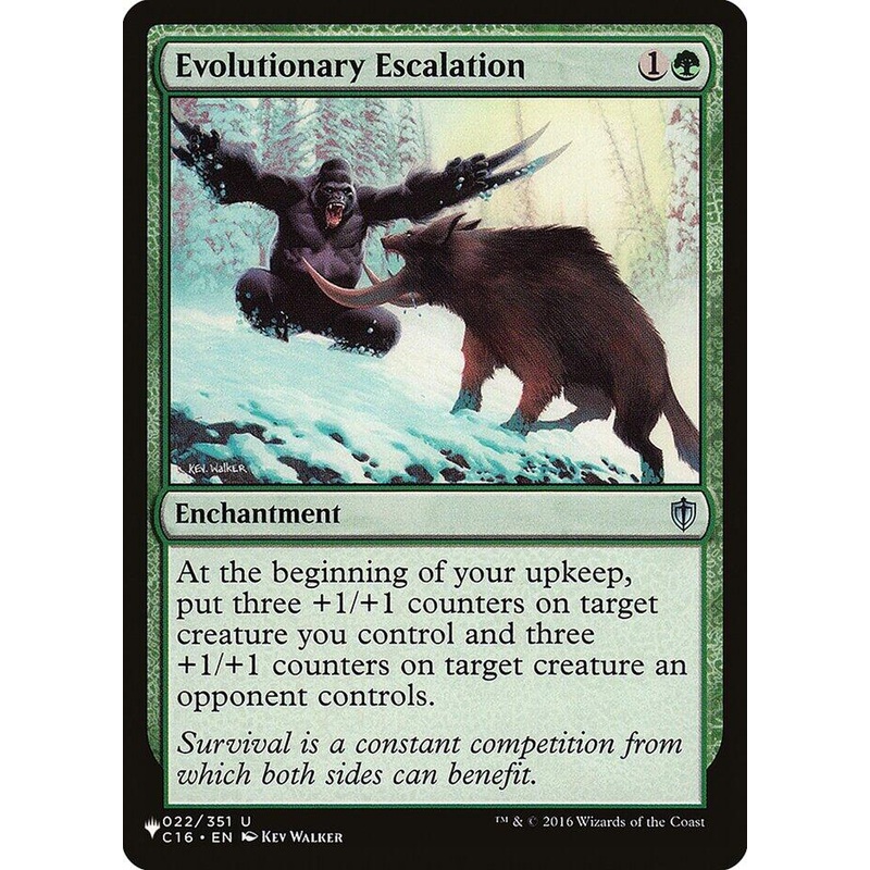 Evolutionary Escalation [LIST - 022/351]