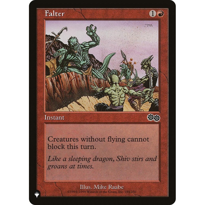 Falter [LIST - 184/350]