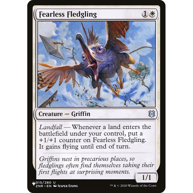 Fearless Fledgling [LIST - 015/280]
