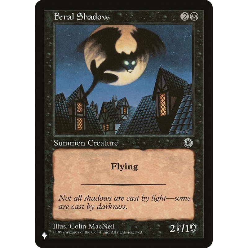 Feral Shadow [LIST]