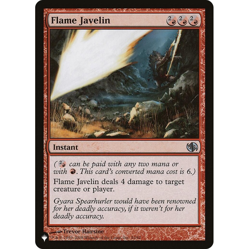 Flame Javelin [LIST - 53/62]