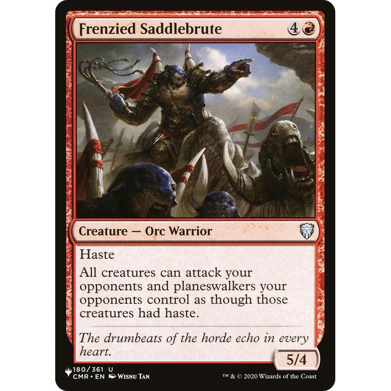 Frenzied Saddlebrute [LIST - 180/361]