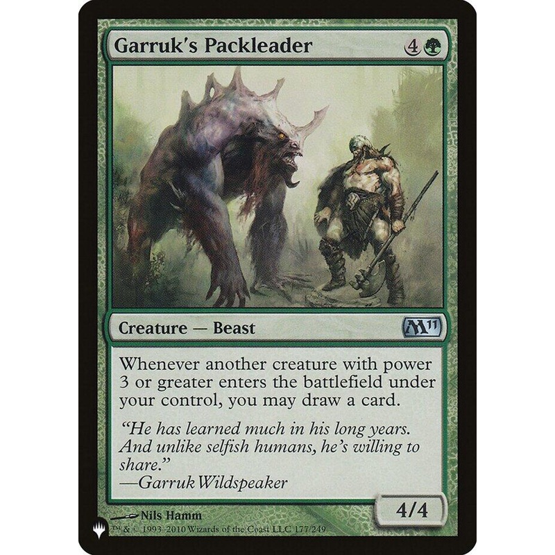 Garruk's Packleader [LIST - 177/249]