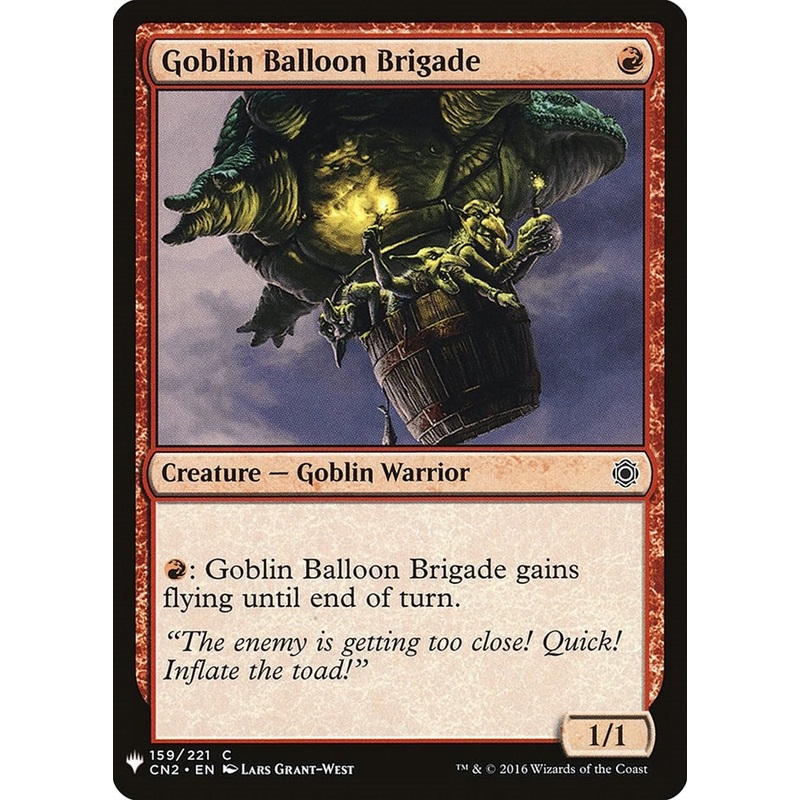 Goblin Balloon Brigade [LIST - 159]