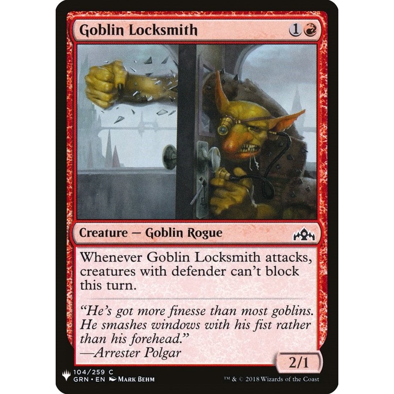 Goblin Locksmith [LIST - 104]
