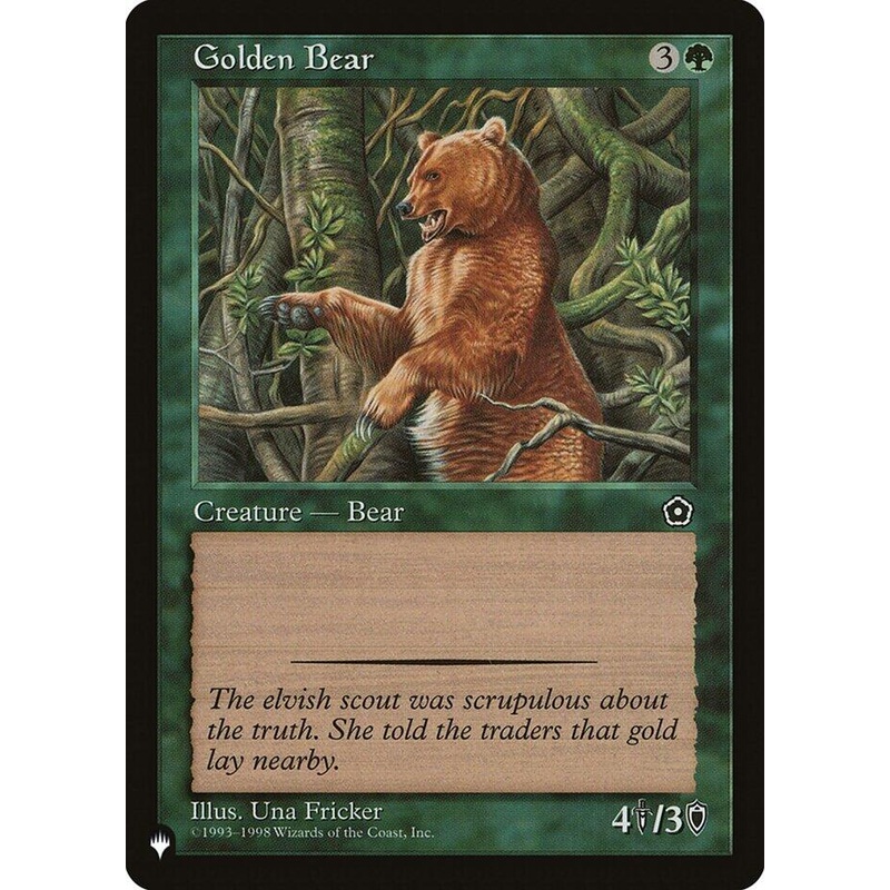 Golden Bear [LIST]