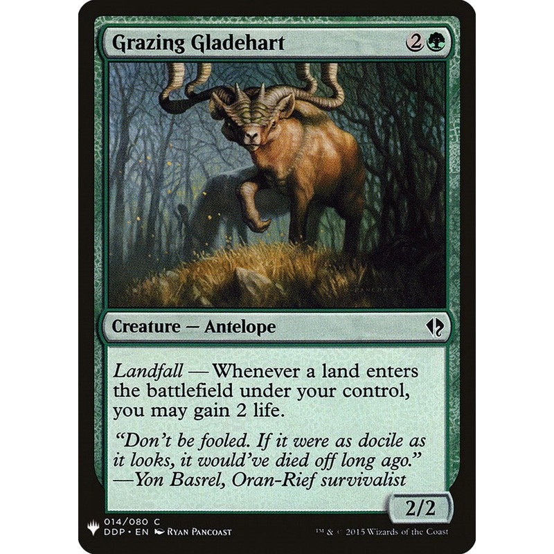 Grazing Gladehart [LIST - 14]