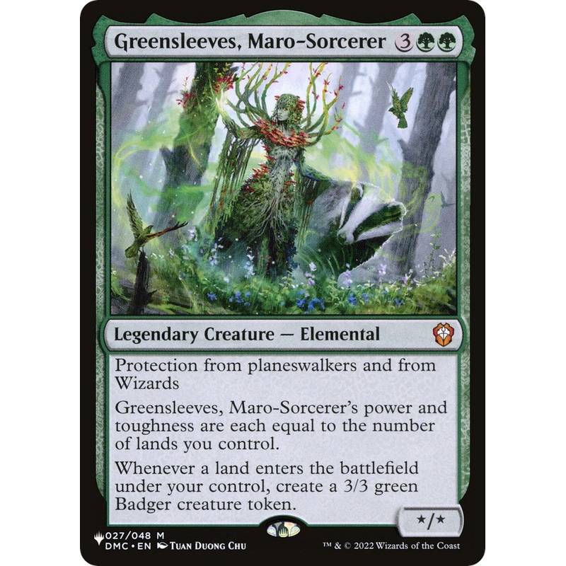 Greensleeves, Maro-Sorcerer [LIST - 027/048]