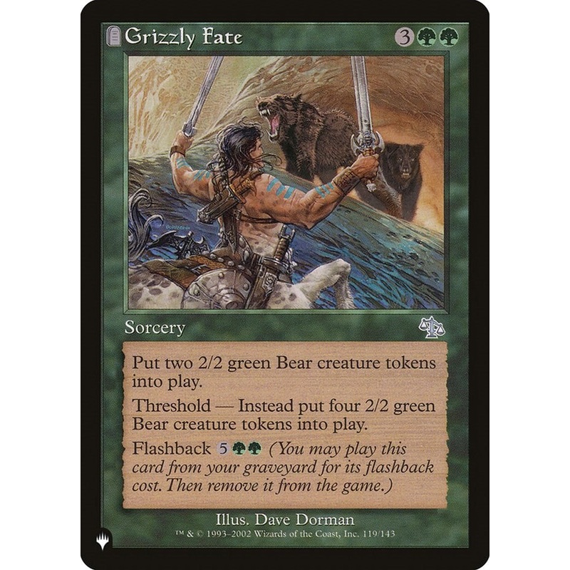Grizzly Fate [LIST - 119/143]