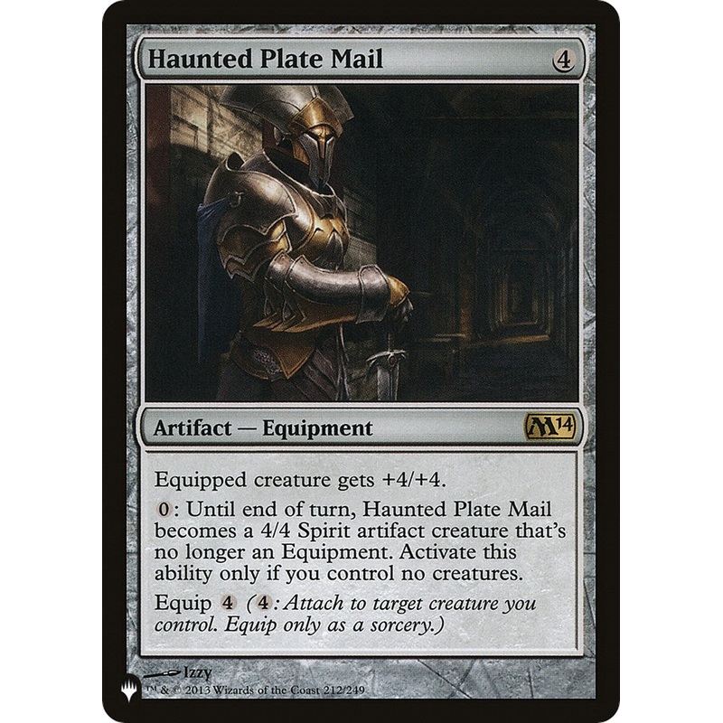 Haunted Plate Mail [LIST - 212/249]