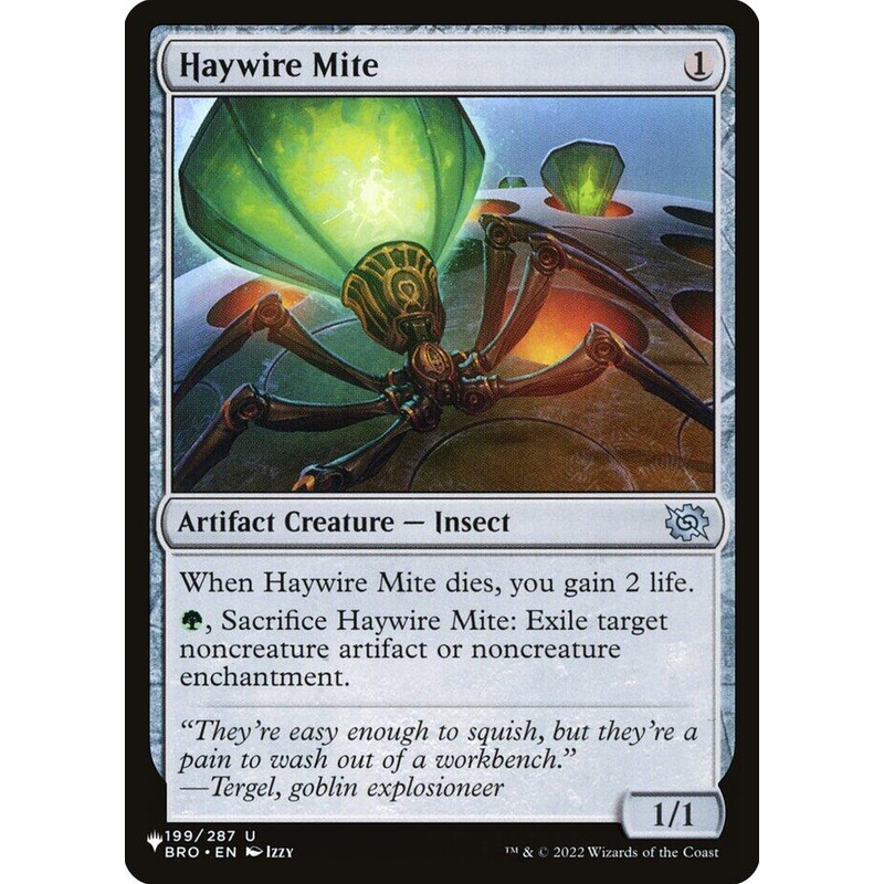 Haywire Mite [LIST - 199/012]