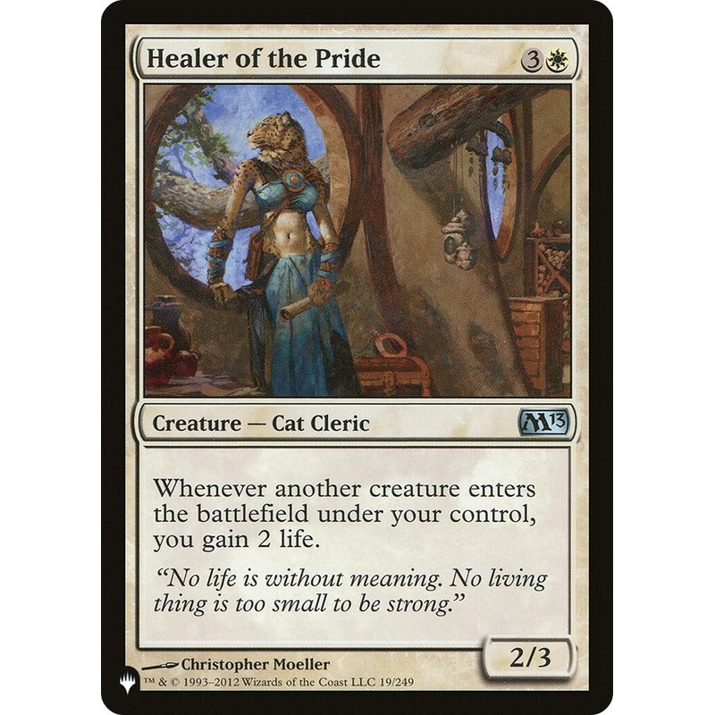 Healer of the Pride [LIST - 19/249]