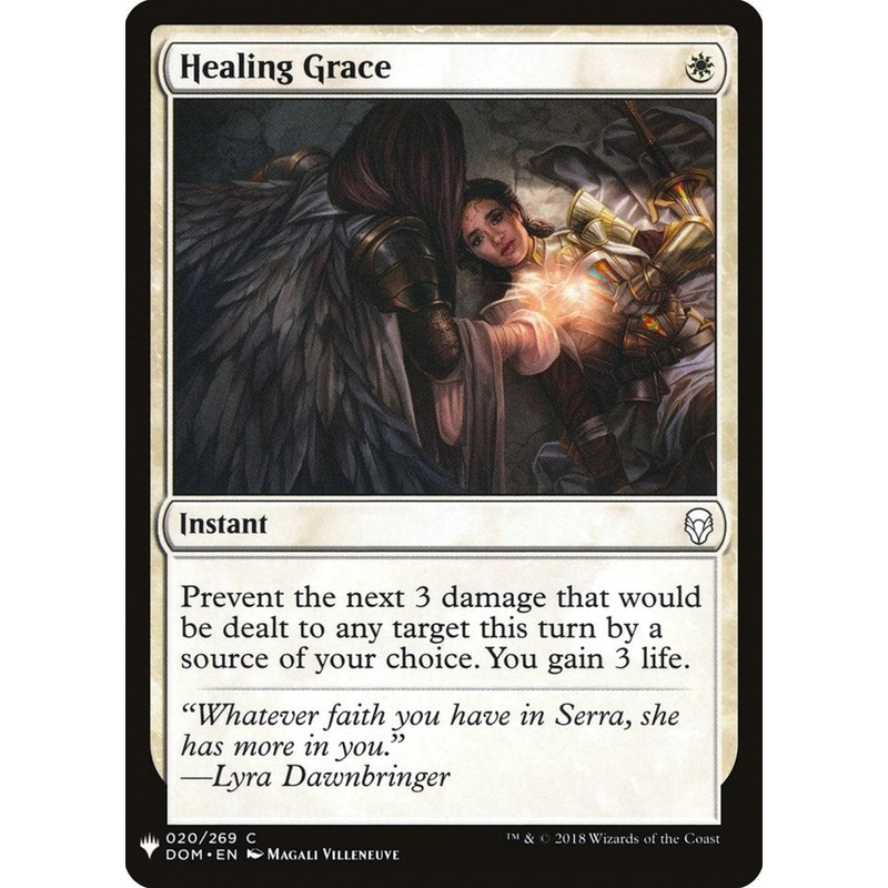 Healing Grace [LIST - 20]