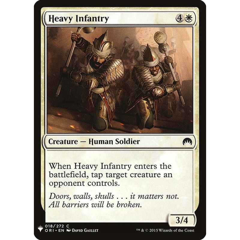 Heavy Infantry [LIST - 18]