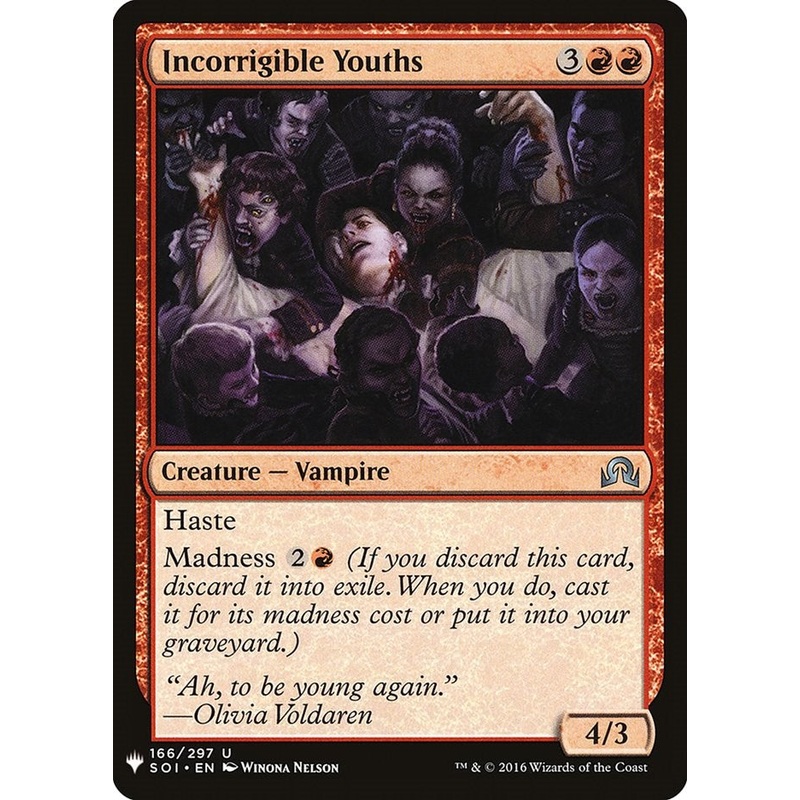Incorrigible Youths [LIST - 166]