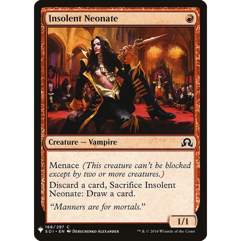 Insolent Neonate [LIST - 168]
