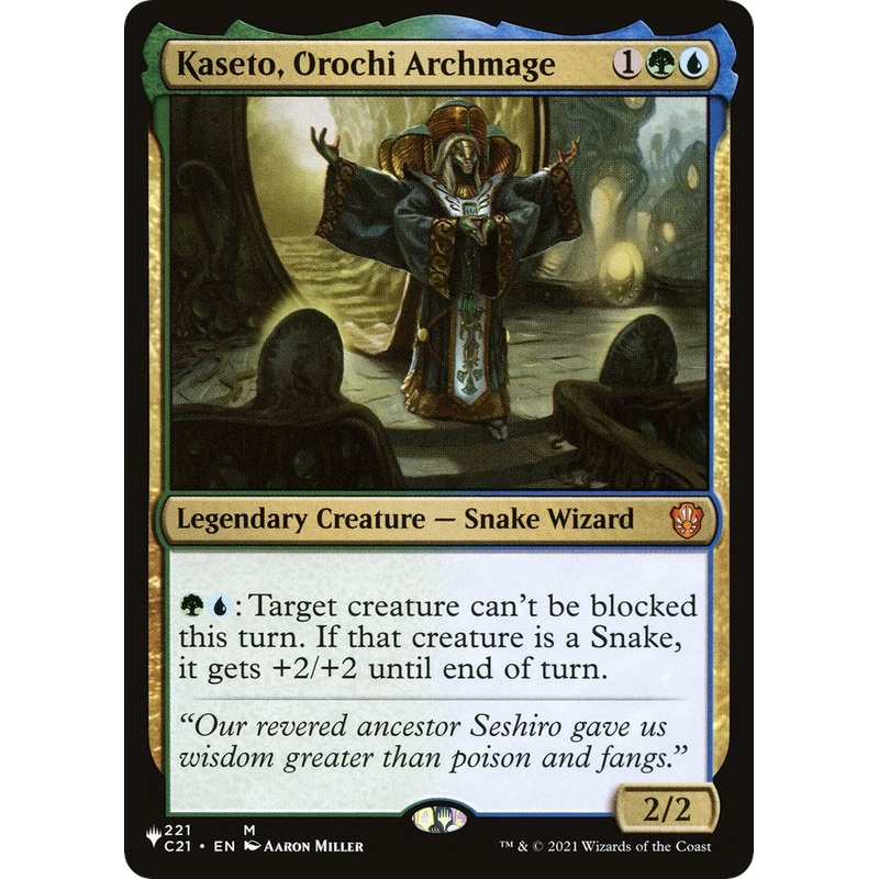 Kaseto, Orochi Archmage [LIST - 221/081]