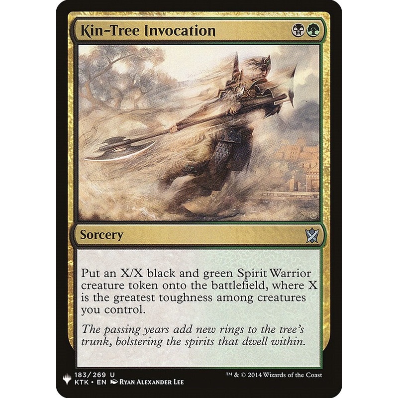 Kin-Tree Invocation [LIST - 183]