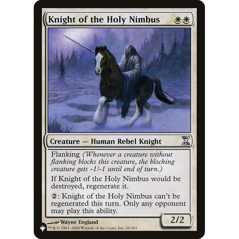 Knight of the Holy Nimbus [LIST - 26/301]