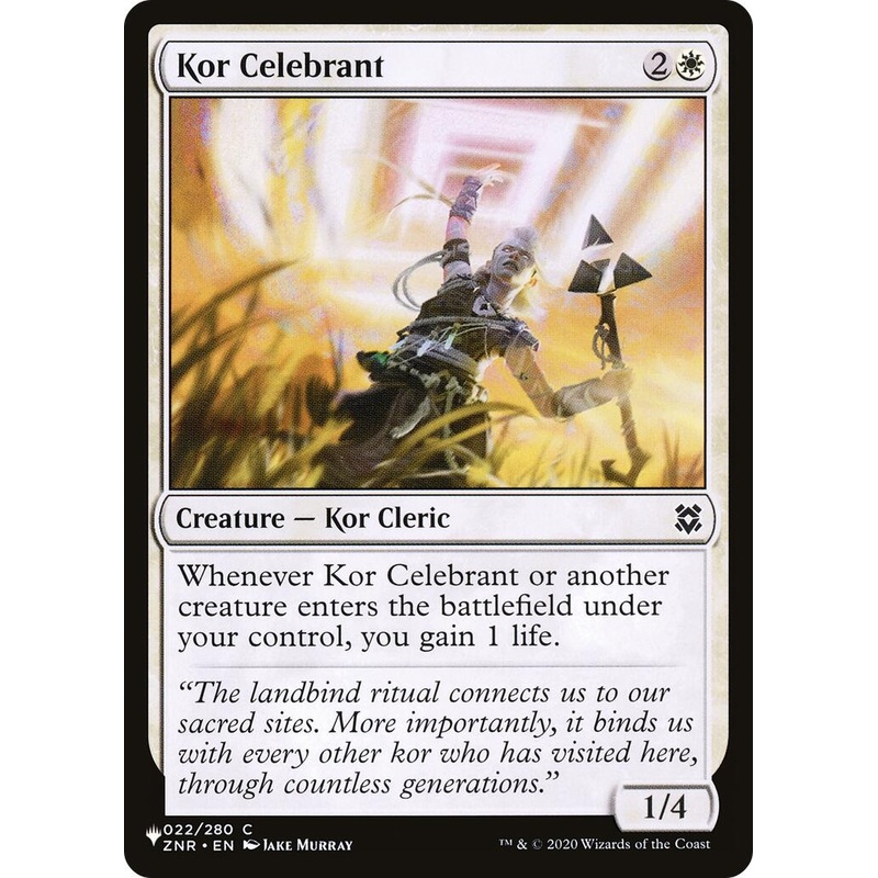 Kor Celebrant [LIST - 022/280]