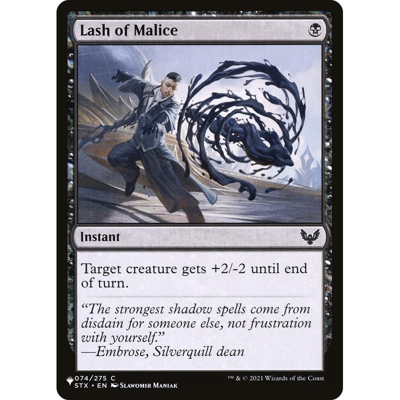 Lash of Malice [LIST - 074/275]