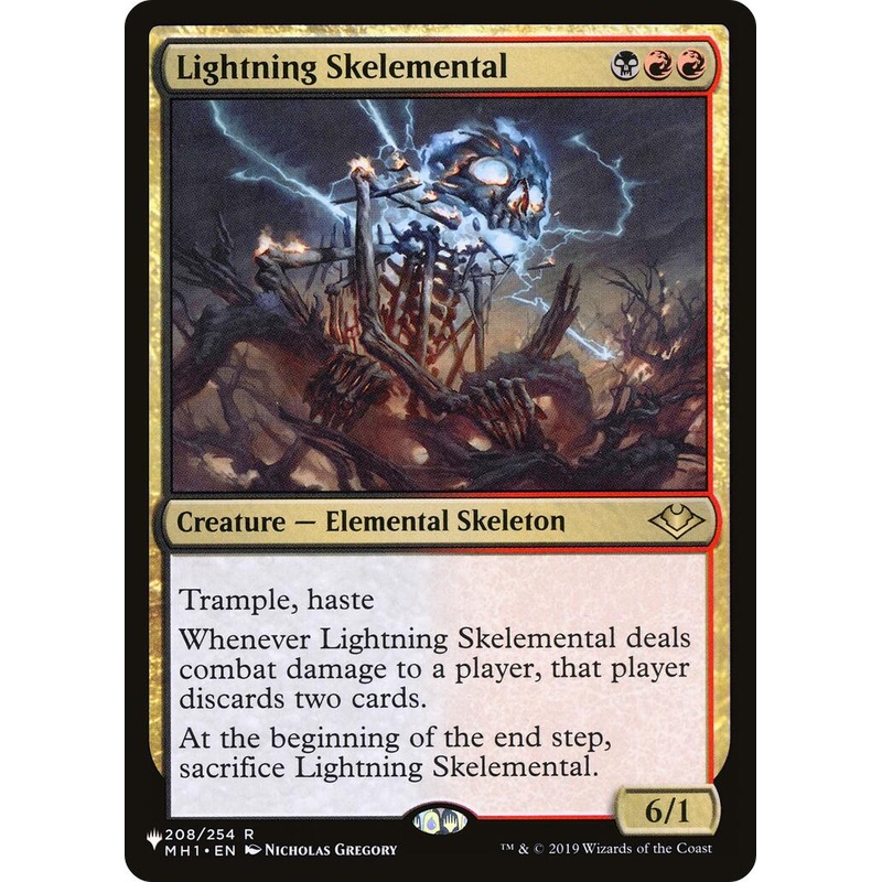 Lightning Skelemental [LIST - 208/254]