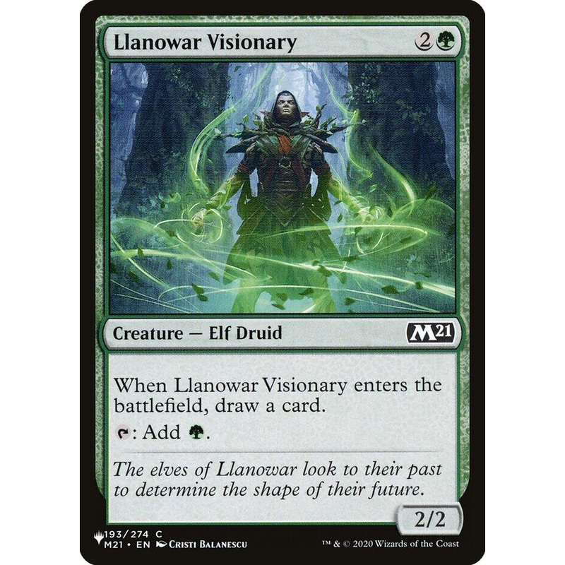 Llanowar Visionary [LIST - 193/274]