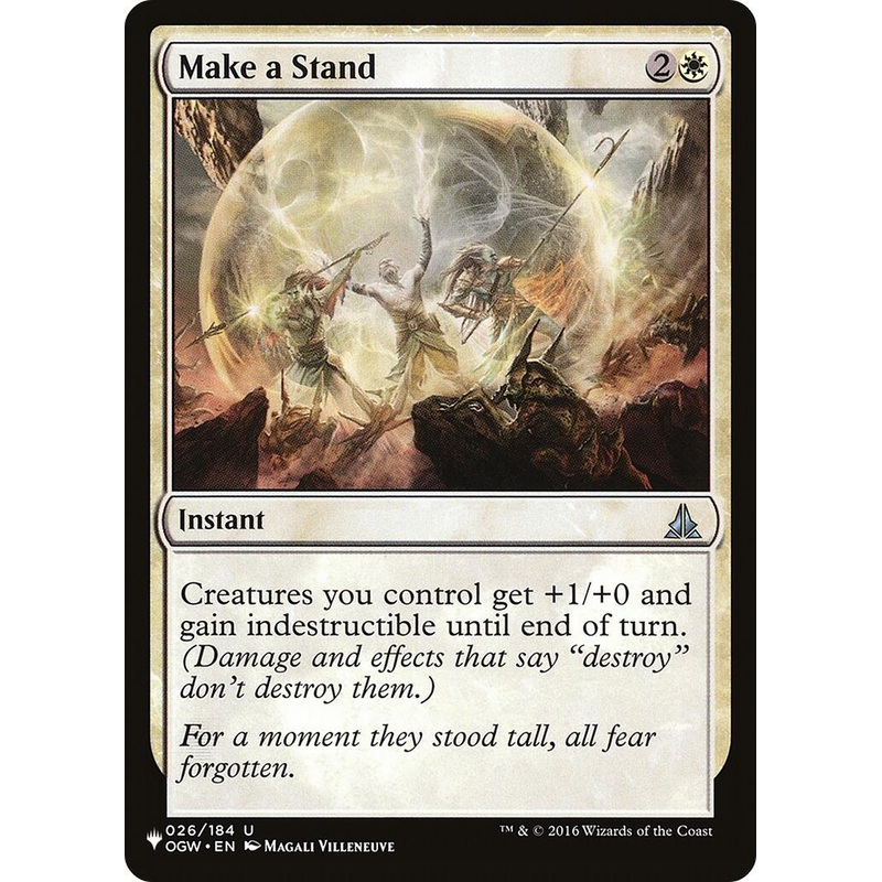 Make a Stand [LIST - 026/184]