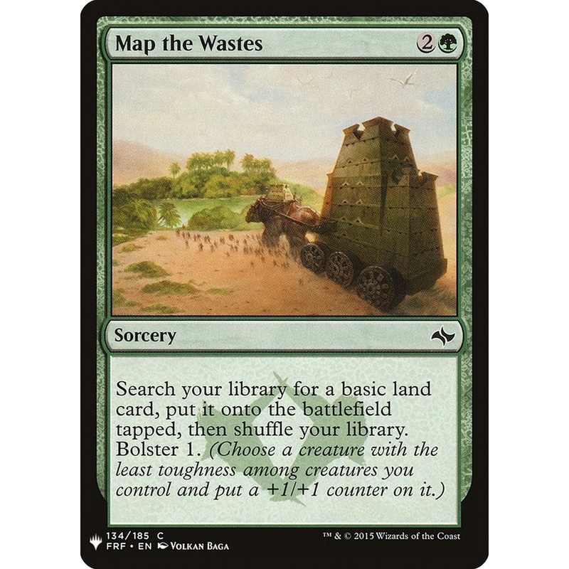 Map the Wastes [LIST - 134]