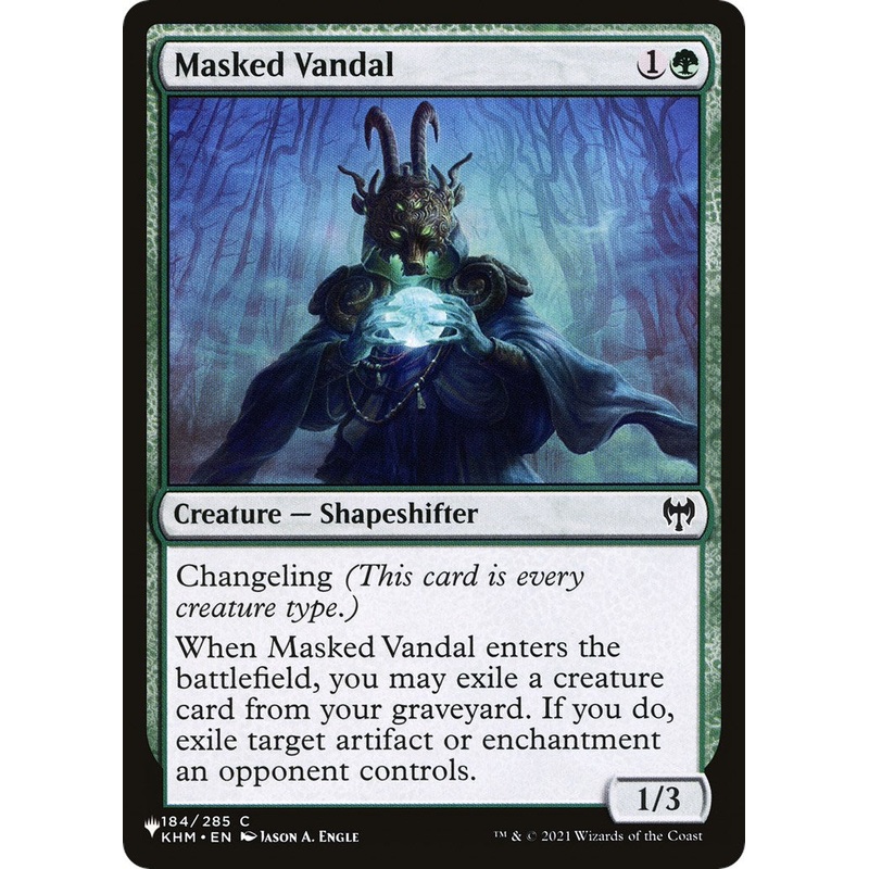 Masked Vandal [LIST - 184]