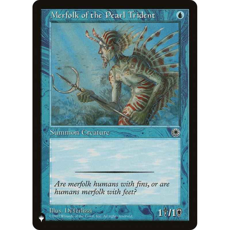 Merfolk of the Pearl Trident [LIST]