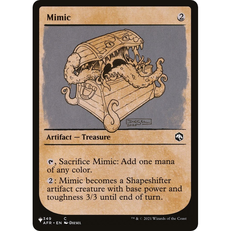 Mimic (Showcase) [LIST - 349/281]