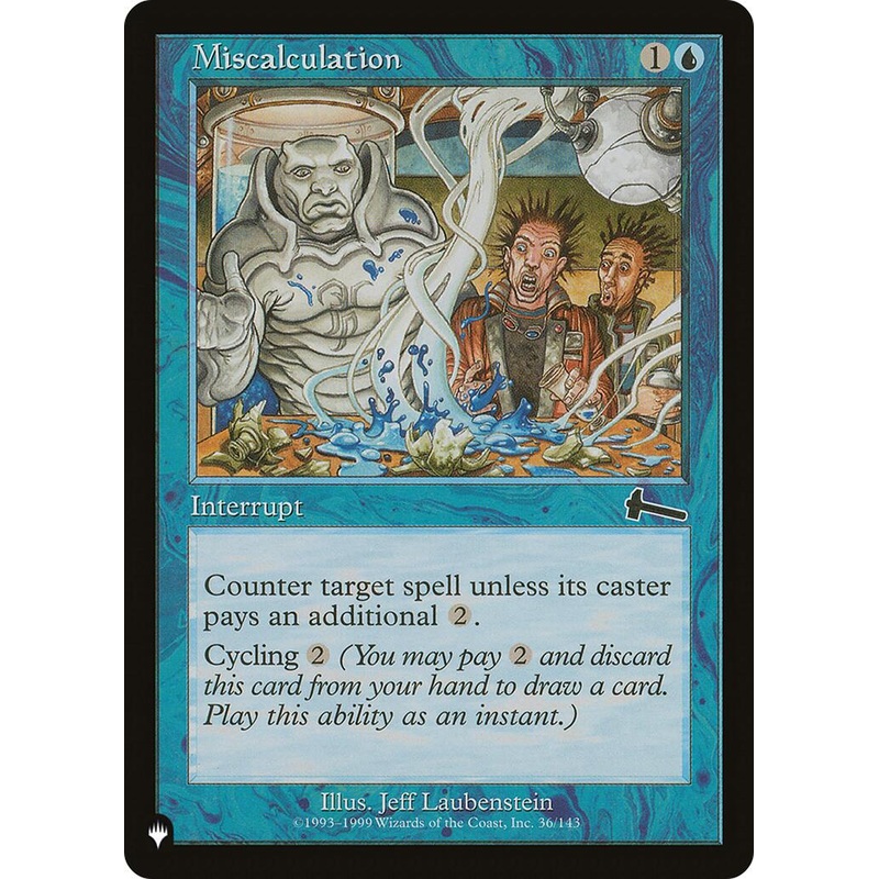 Miscalculation [LIST - 36/143]