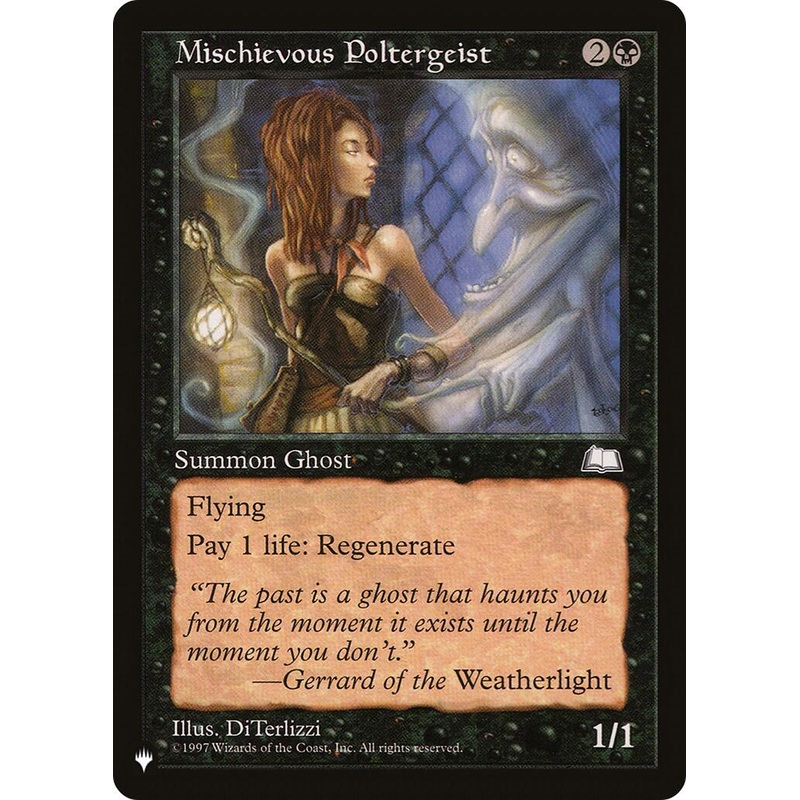 Mischievous Poltergeist [LIST]