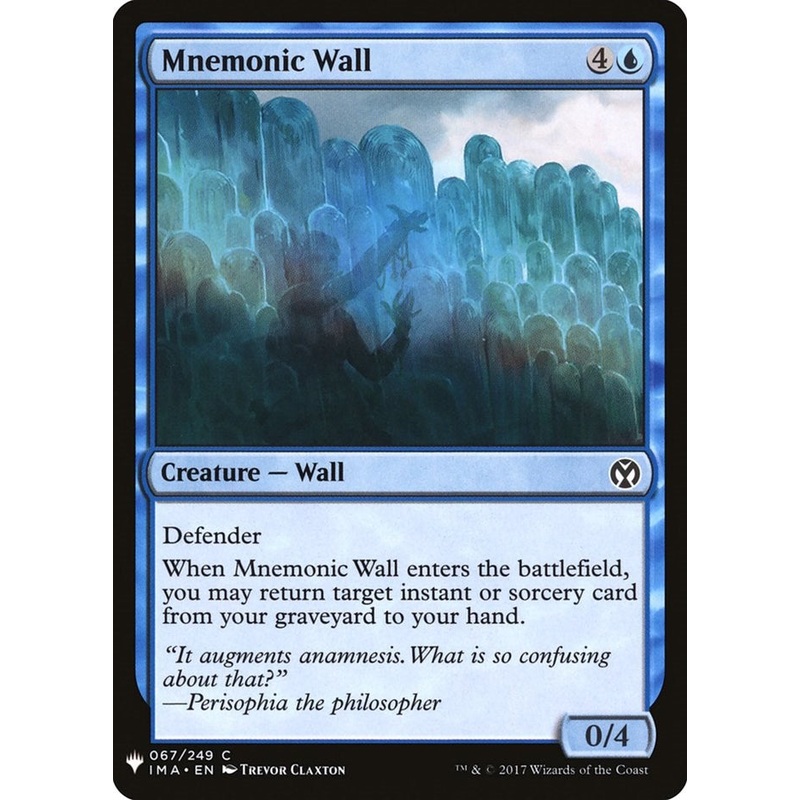 Mnemonic Wall [LIST - 67]