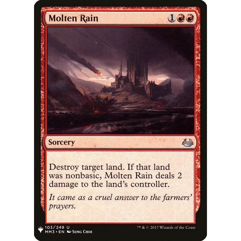 Molten Rain [LIST - 103]