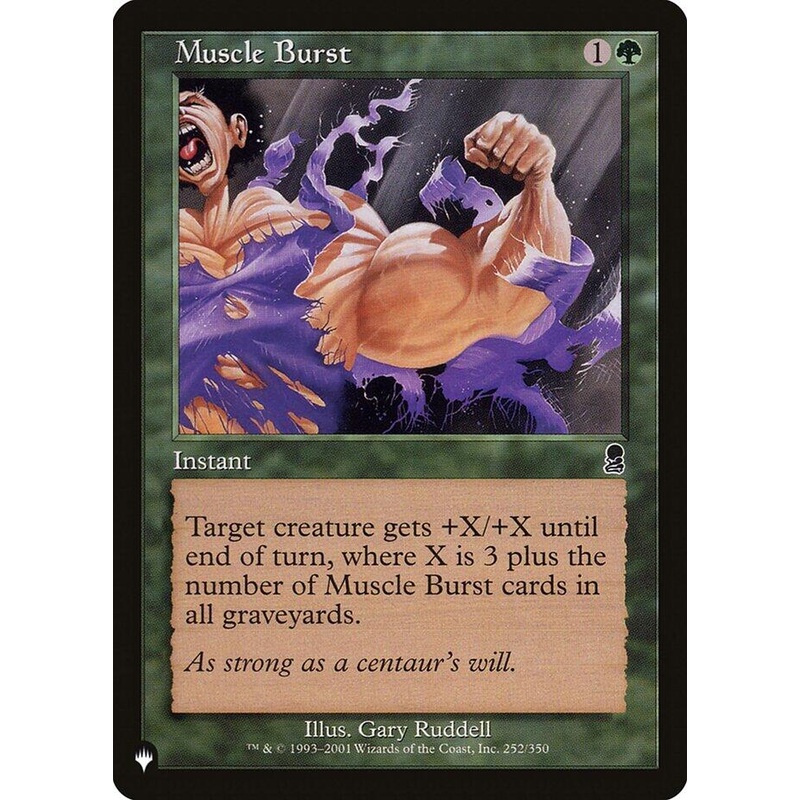Muscle Burst [LIST - 252/350]
