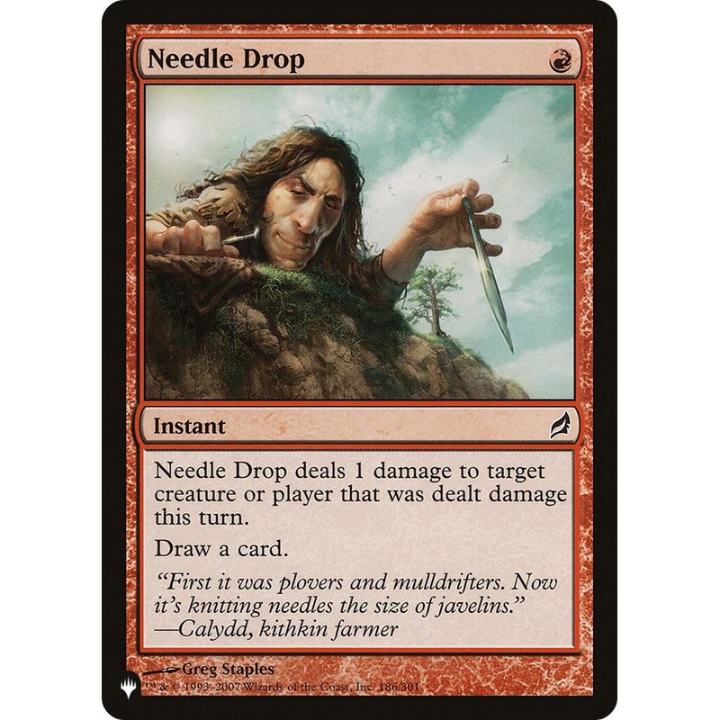 Needle Drop [LIST - 186/301]