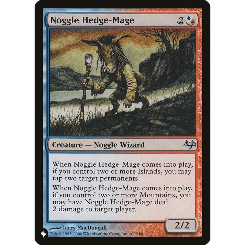 Noggle Hedge-Mage [LIST - 108/180]