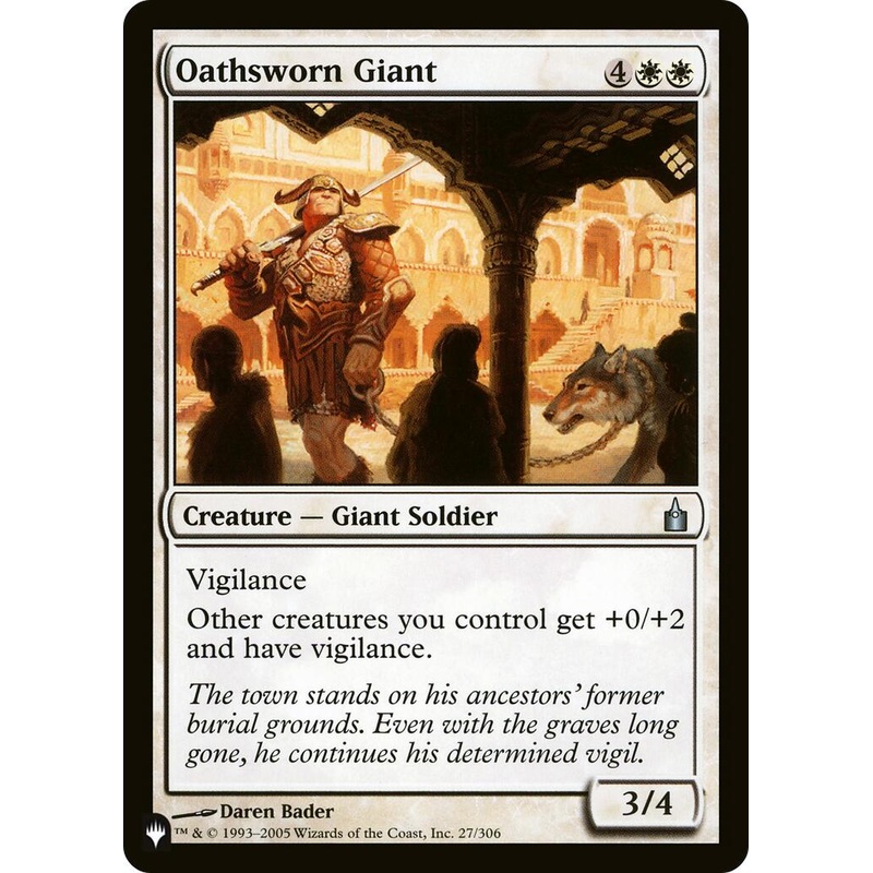 Oathsworn Giant [LIST - 27/306]