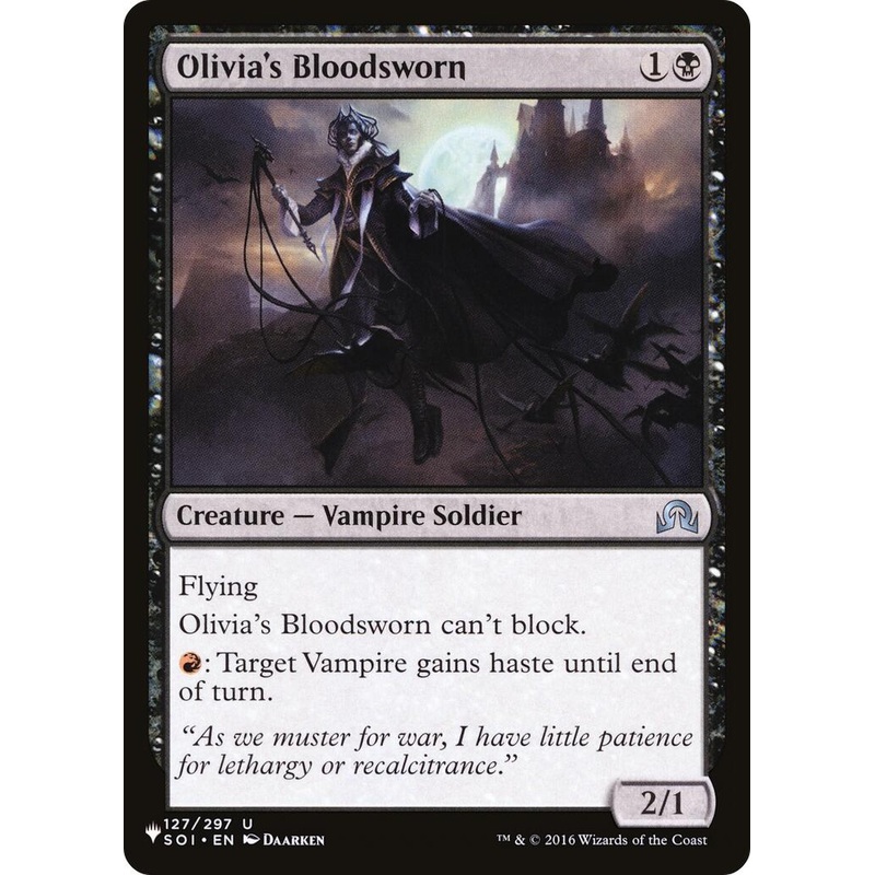 Olivia's Bloodsworn [LIST - 127/297]