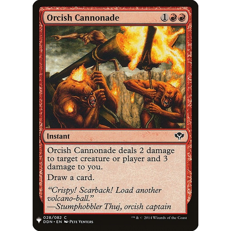 Orcish Cannonade [LIST - 28]