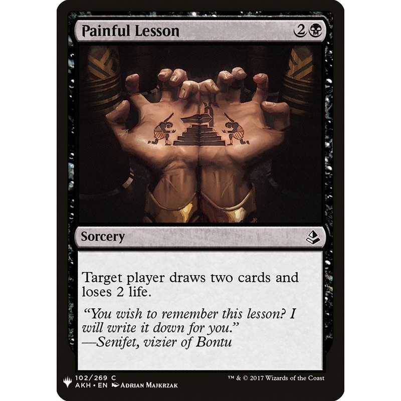 Painful Lesson (AKH) [LIST - 102]