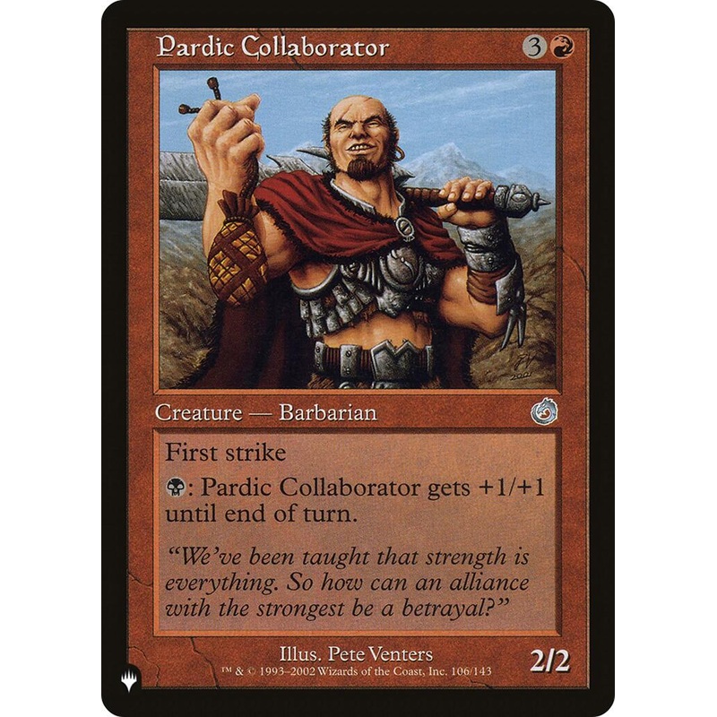 Pardic Collaborator [LIST - 106/143]