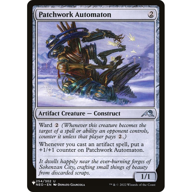Patchwork Automaton [LIST - 254/302]