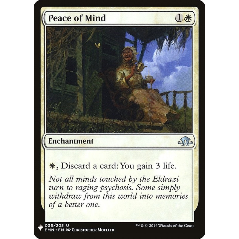 Peace of Mind [LIST - 36]