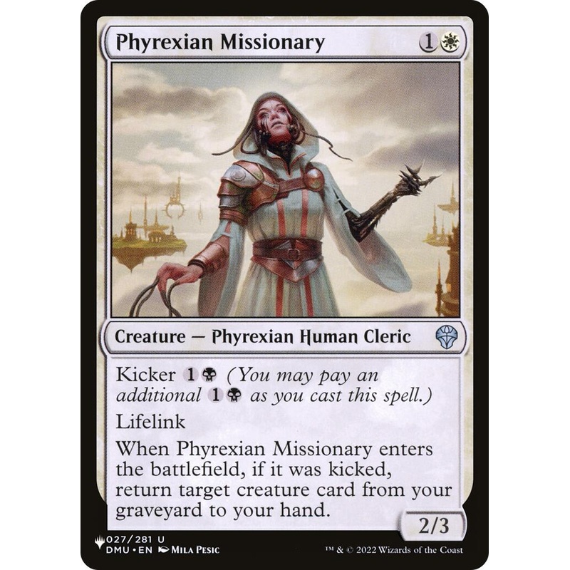 Phyrexian Missionary [LIST - 027/281]