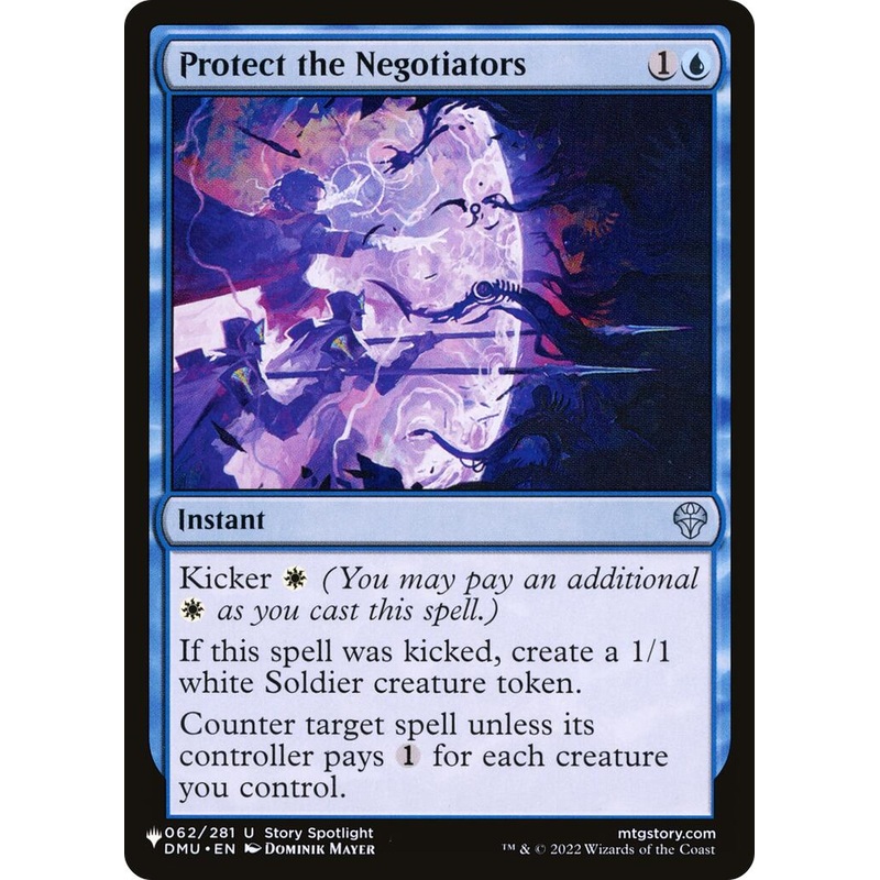 Protect the Negotiators [LIST - 062/281]