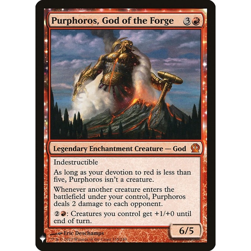 Purphoros, God of the Forge [LIST - 135]