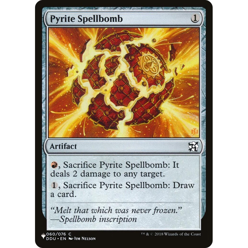 Pyrite Spellbomb [LIST - 060/076]
